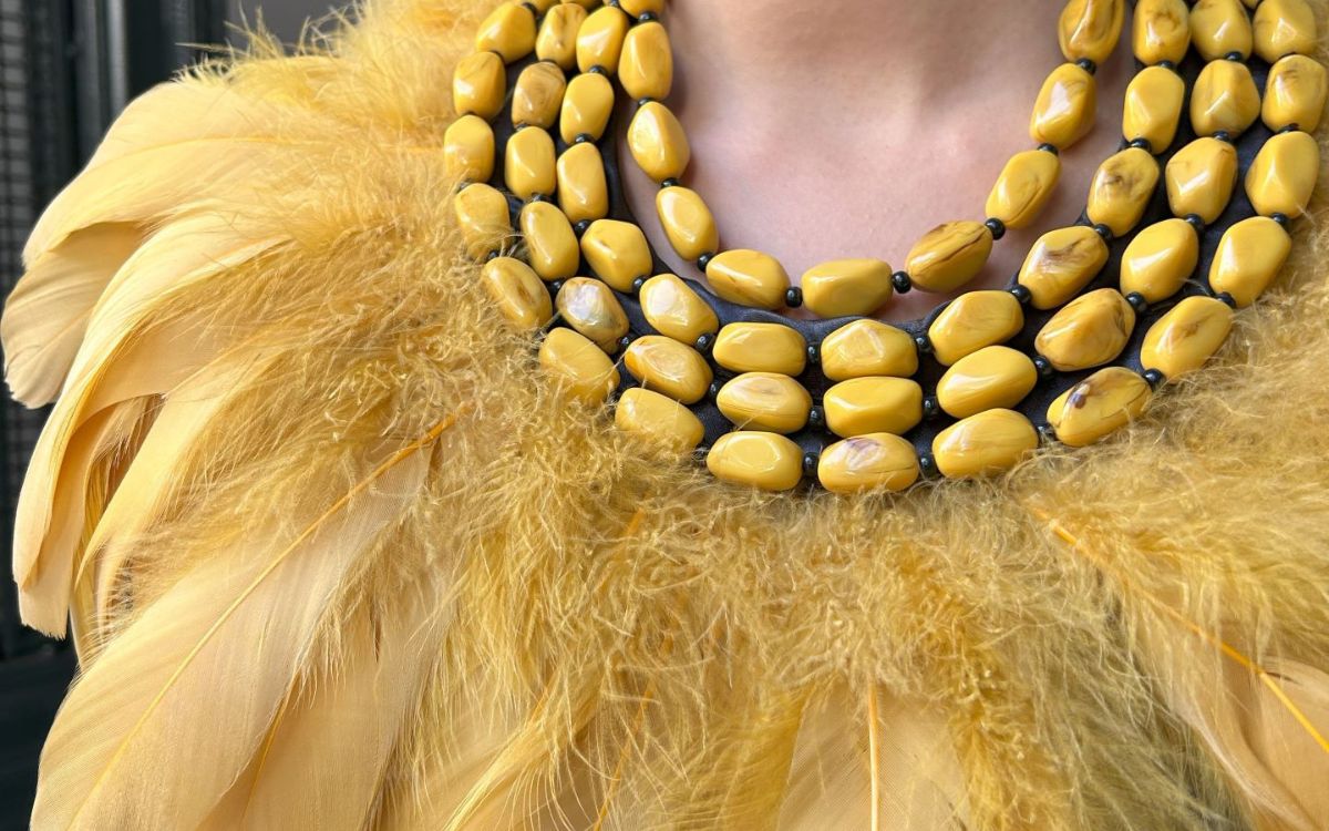 collares de plumas