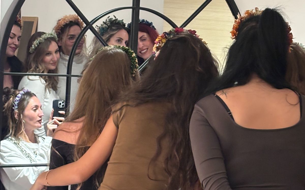 diademas de flores preservadas